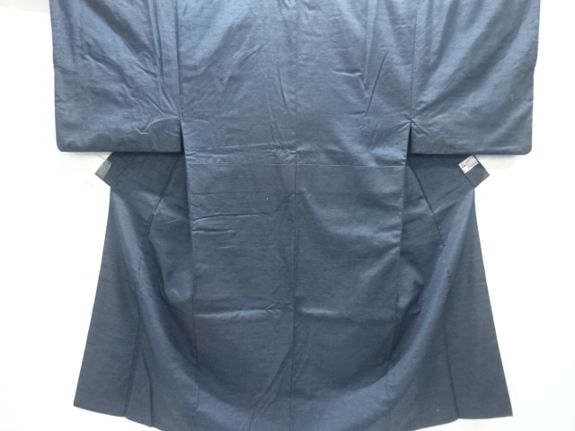 手織り紬男物着物アンサンブル(キングサイズ)